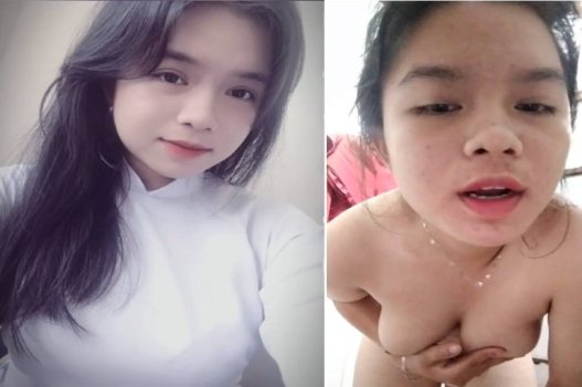 Em gái xinh đẹp thích thú trong việc BJ