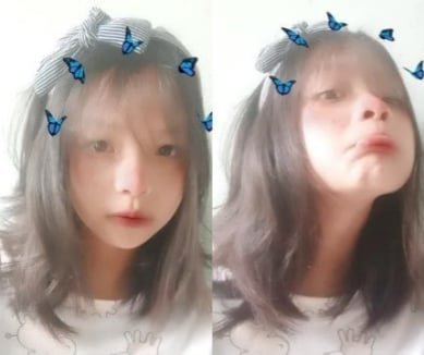 Em học sinh khoe vếu cho anh xem