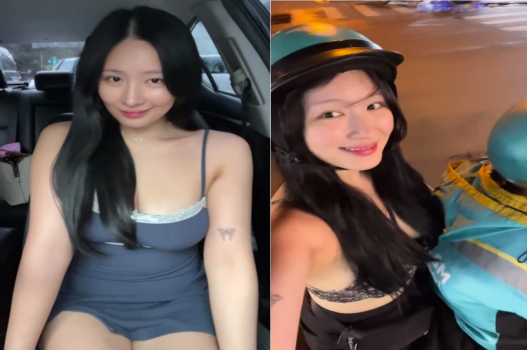 Kim Chi nhờ tài xế đưa đến nơi hoang dã đầy đam mê