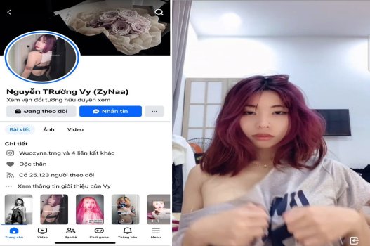 Clip sex của Nguyễn Tường Vy bị đăng bởi bạn học