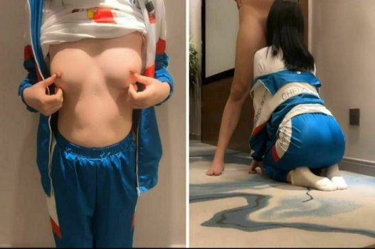 Đôi gò bồng đảo phình to của cô nàng học sinh khiến anh chàng thỏa mãn